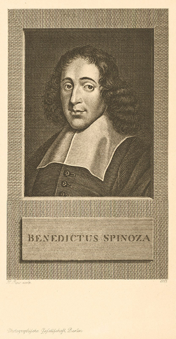 Johann Heinrich Lips – Podobizeň Benedikta Spinozu 