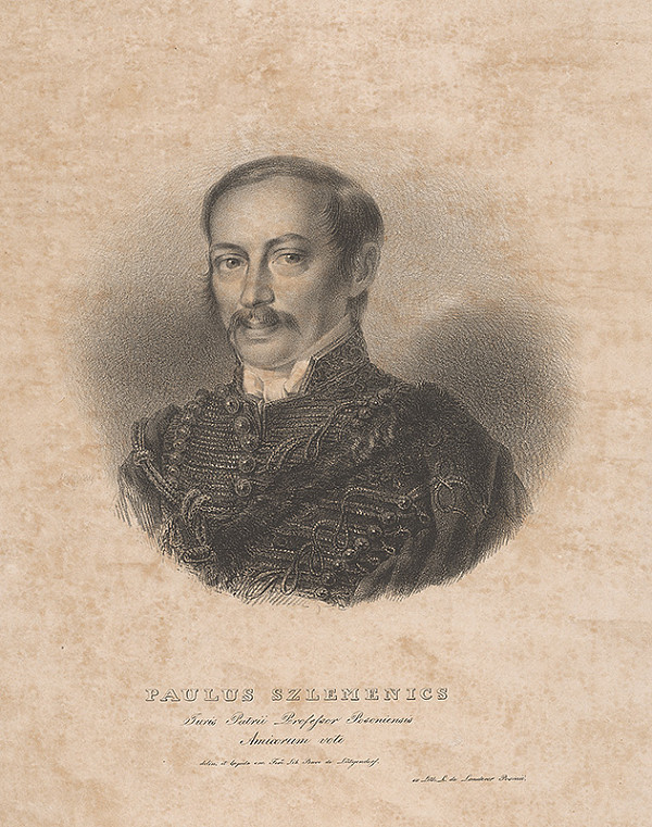 Ferdinand Karl Theodor Lütgendorff – Portrét profesora práva Paulusa Szelemenicsa 