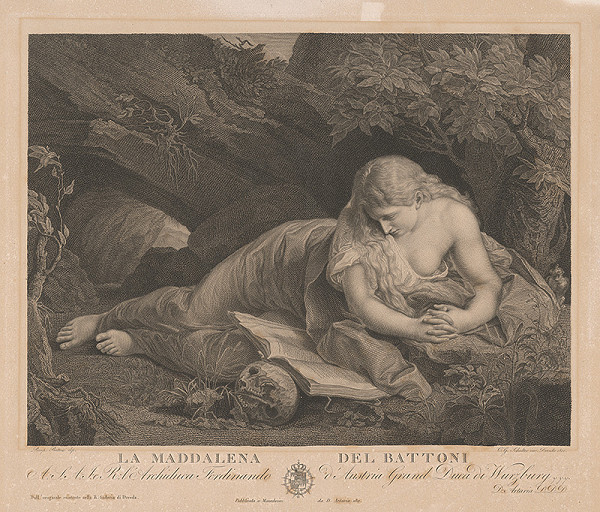 Christian Gottfried Schulze, Pompeo Battoni – Mária Magdaléna 