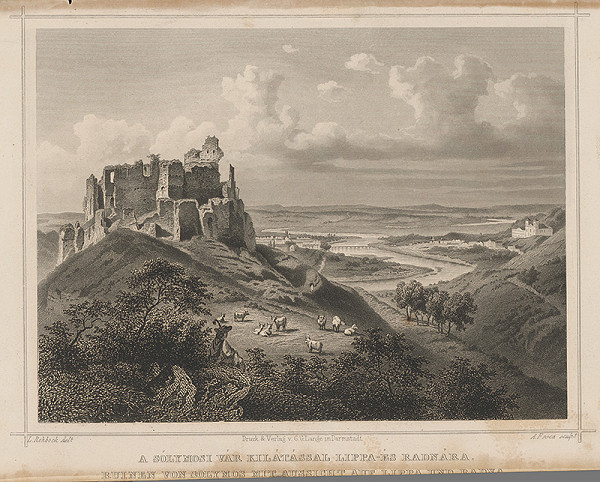 Ludwig Rohbock, A. Fesca – Solymošský hrad 