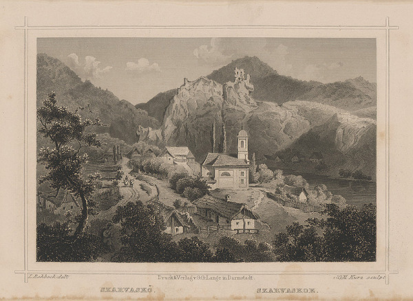 Georg Michael Kurz, Ludwig Rohbock – Pohľad na Szarvaskö 