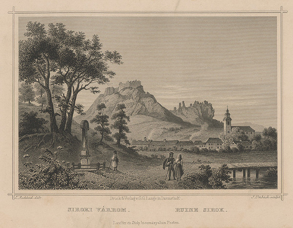 Julius Umbach, Ludwig Rohbock – Zrúcaniny hradu Sirok 