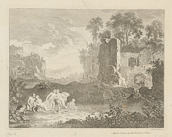 François Vivarès, Franz de Paula Ferg – Krajina so zrúcaninou I. 