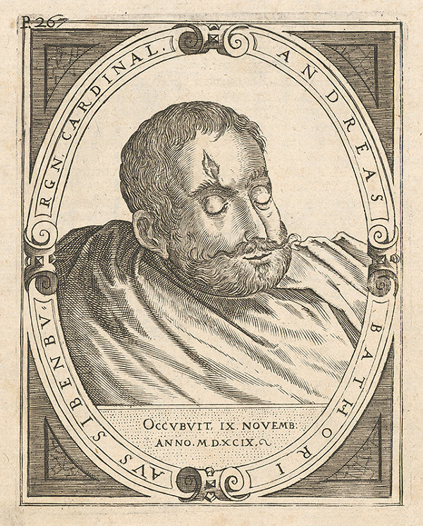 Stredoeurópsky grafik zo 17. storočia – Sedmohradský kardinál Andreas Báthory 