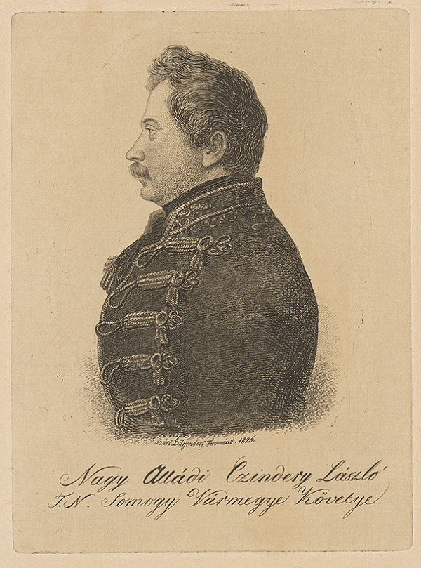 Ferdinand Karl Theodor Lütgendorff – Portrét Ladislava Nagy Alladi Czinderyho 