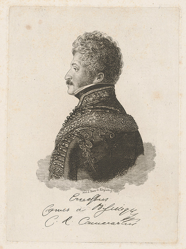 Ferdinand Karl Theodor Lütgendorff – Portrét barona E.de Bisingera 