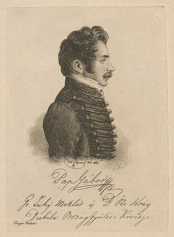 Ferdinand Karl Theodor Lütgendorff – Portrét Gábora Papa 