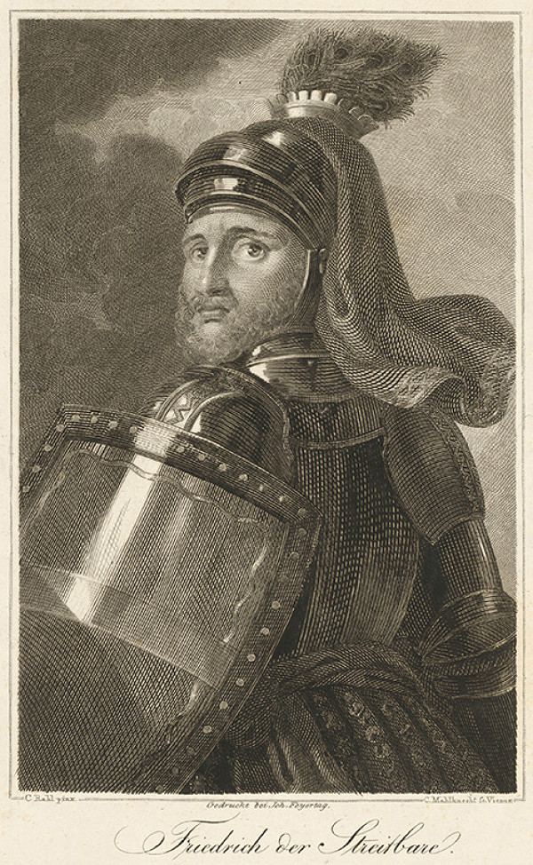 Karl Mahlknecht, Carl Heinrich Rahl – Portrét Kniežaťa Fridricha Bojovného 