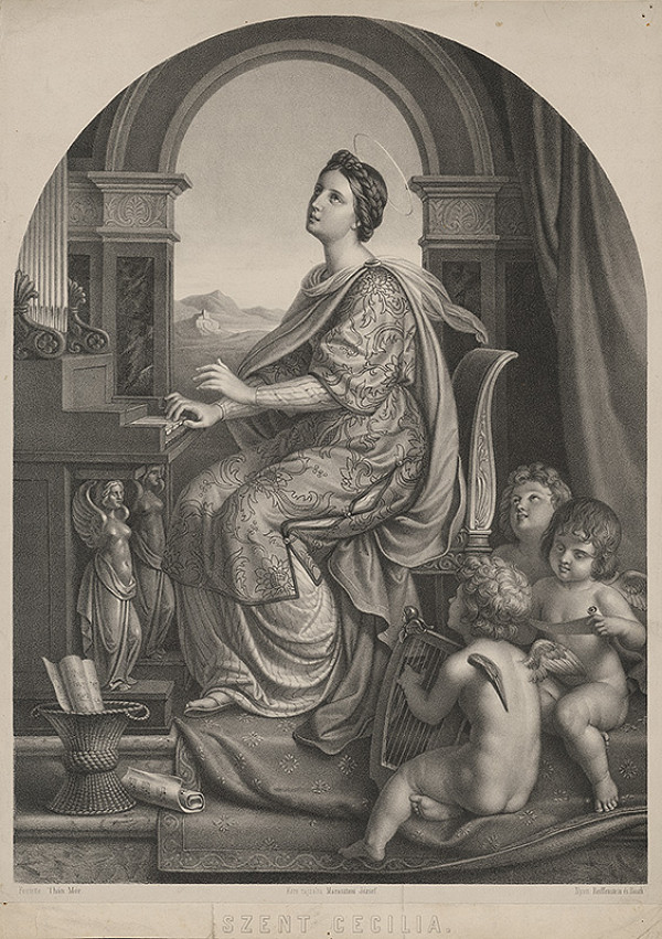 Mór Than, Giuseppe Marastoni – Svätá Cecília 