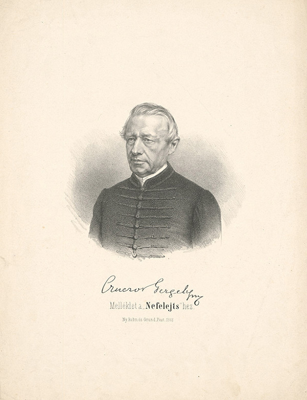 Stredoeurópsky grafik z 19. storočia – Czuczor Gregor 