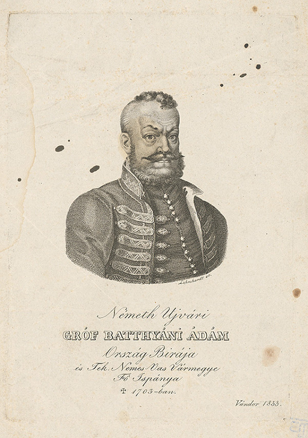Samuel Lehnhardt – Gróf Adam Batthyányi