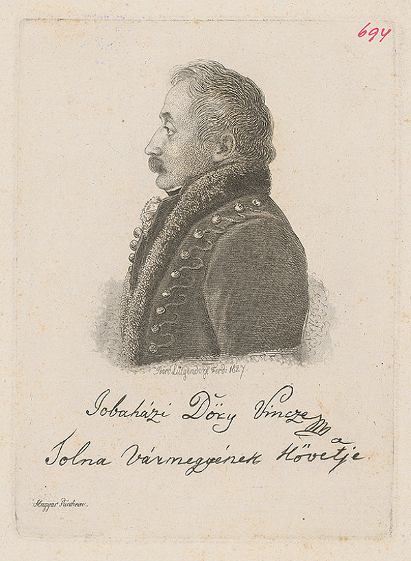 Ferdinand Karl Theodor Lütgendorff – Jobaházi Döry Vonoze 