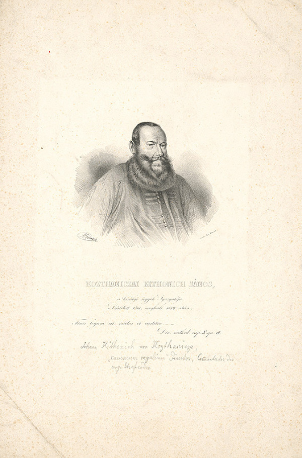 August Gerasch – Ján Kithonich Kozthanický 