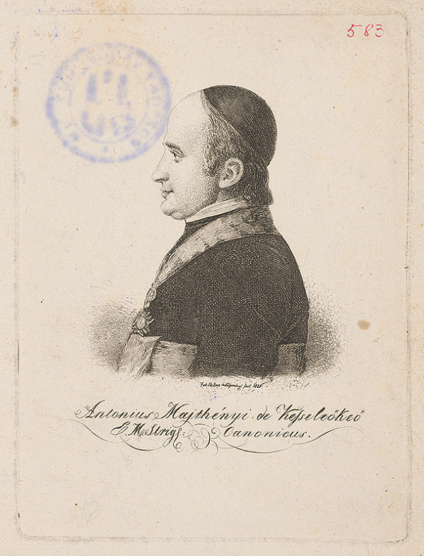 Ferdinand Karl Theodor Lütgendorff – Portrét Antona Majthényiho 