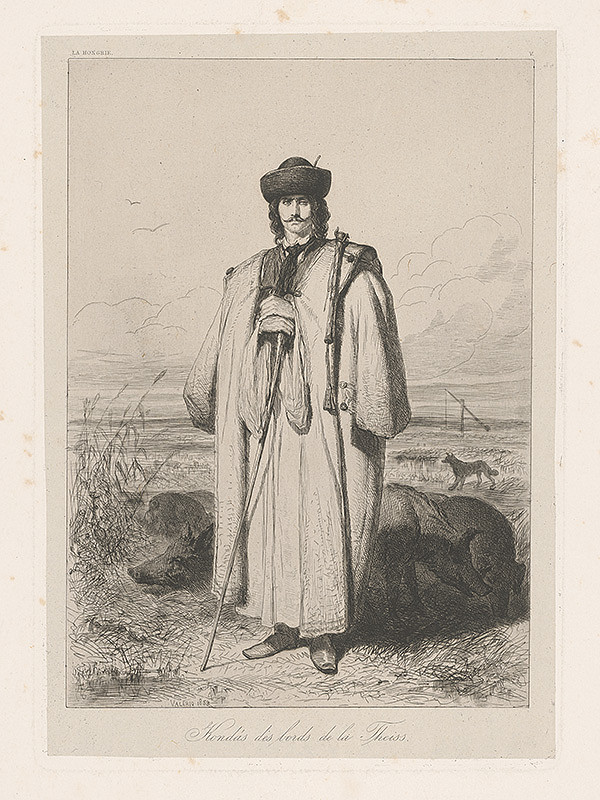Théodore Valério – Maďarský pastier svíň 
