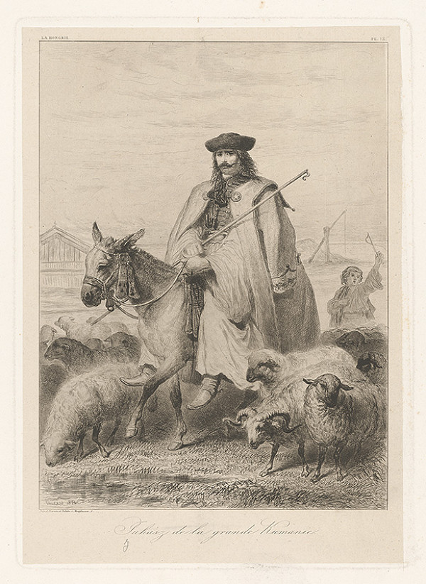 Théodore Valério – Maďarský pastier