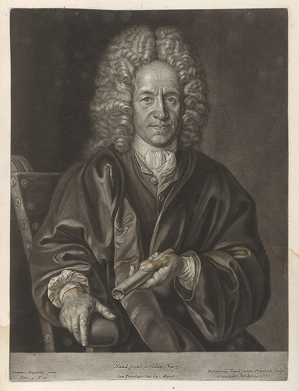 Ján Kupecký, Bernhard Vogel – Portrét norimberského rytca Christofa Weigla 