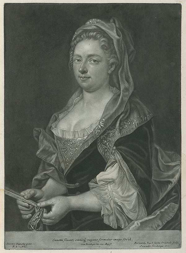 Ján Kupecký, Bernhard Vogel – Portrét manželky viedenského obchodníka Haberstocka 