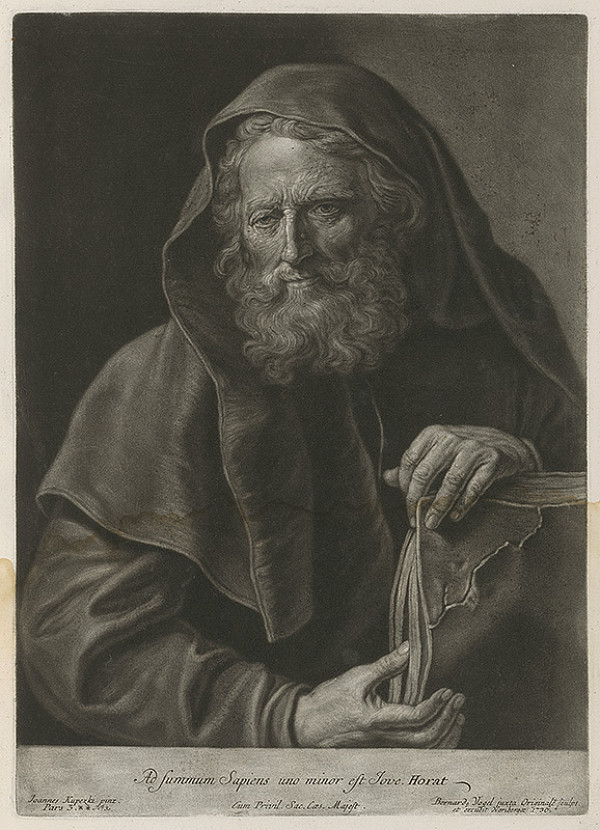 Ján Kupecký, Bernhard Vogel – Podobizeň židovského lekára - Doctor Judaicus 