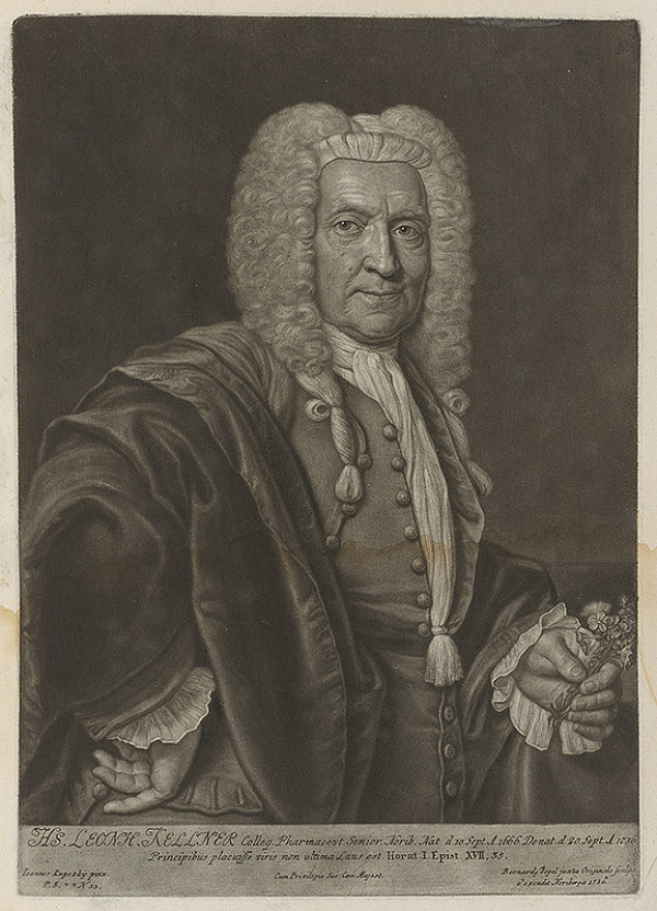 Ján Kupecký, Bernhard Vogel – Portrét norimberského lekárnika Leonharda Kellnera 