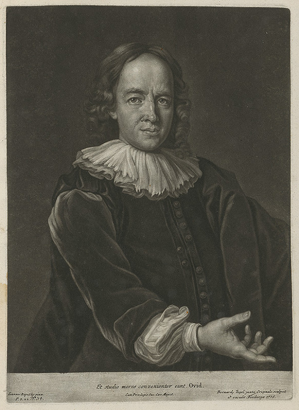 Ján Kupecký, Bernhard Vogel – Portrét neznámeho muža - Anonymus 