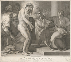 Luigi Sabatelli, Giovanni Batta – Ježiš pred Pilátom 