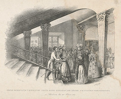 Frantz Wolf, Johann Nepomuk Höchle – Kráľ Ferdinand V. víta Máriu Annu Savojskú  