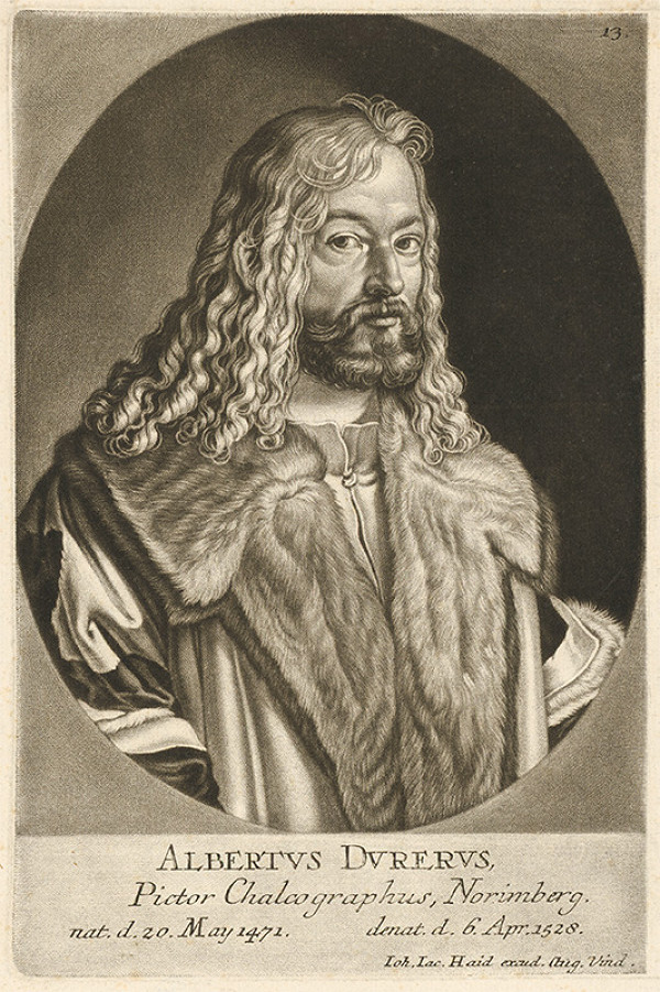 Johann Jacob Haid – Portrét Alberta Dürera 