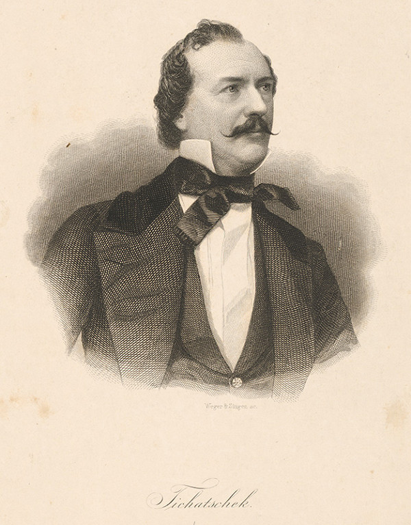 August Weger, Johann Paul Singer – Portrét Tichaschka 