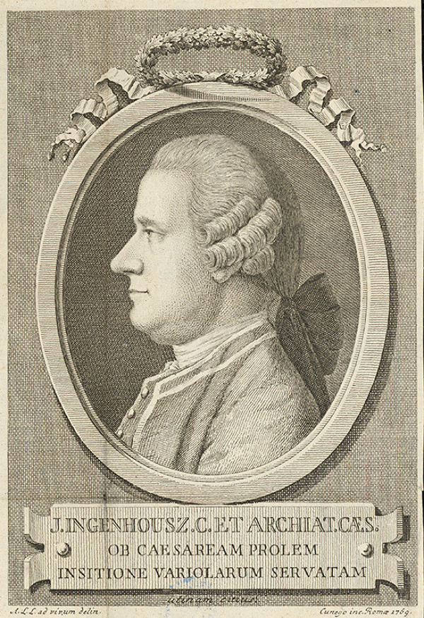 Domenico Cunego – Portrét J.Ingenhousza 