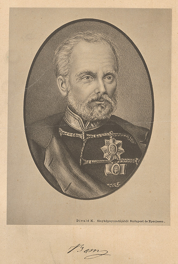 Kornel Divald – Portrét V.Bema 