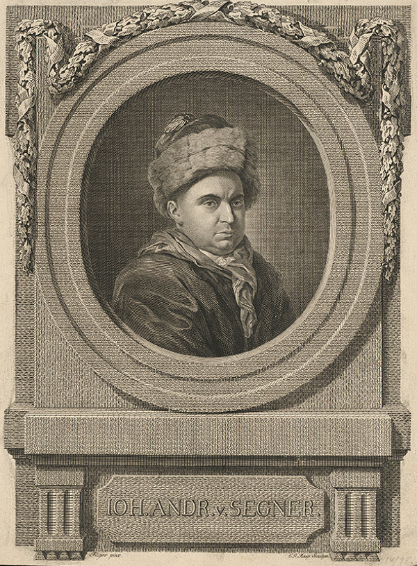 C.G. Rasp, Friedrich Heinrich Füger – Portrét Jána Andreasa Segnera 