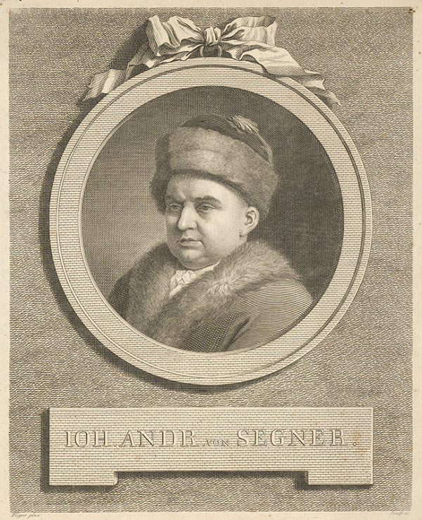 Johann Friedrich Bause, Friedrich Heinrich Füger – Portrét Jána Andreasa Segnera 