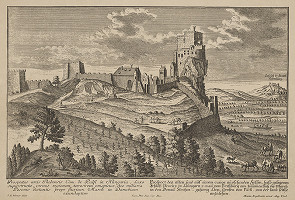 Friedrich Bernhard Werner, Martin Engelbrecht – Pohľad na hrad Devín 