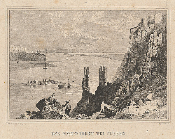 Jozef Wopálenský – Mníšska veža pri Devíne 