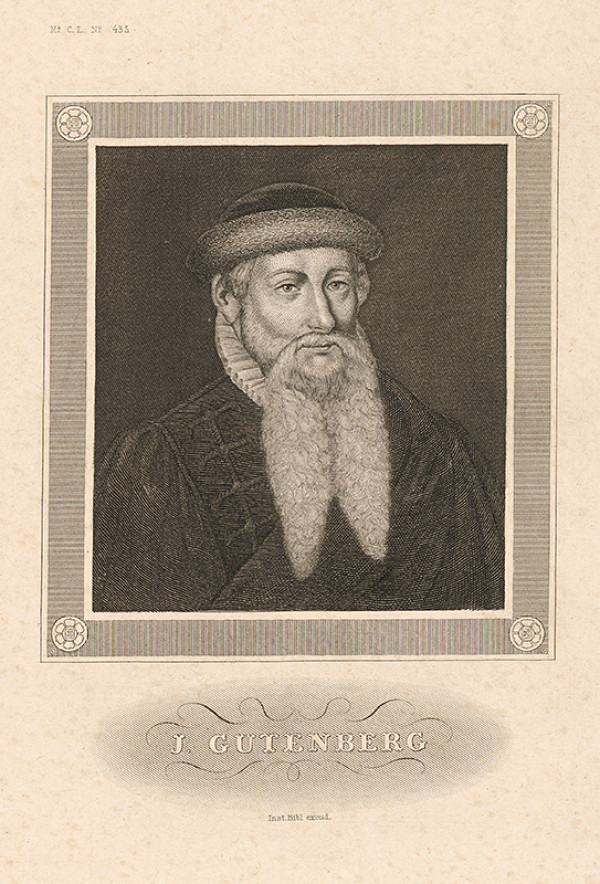 Stredoeurópsky maliar z 19. storočia – J.Gutenberg 