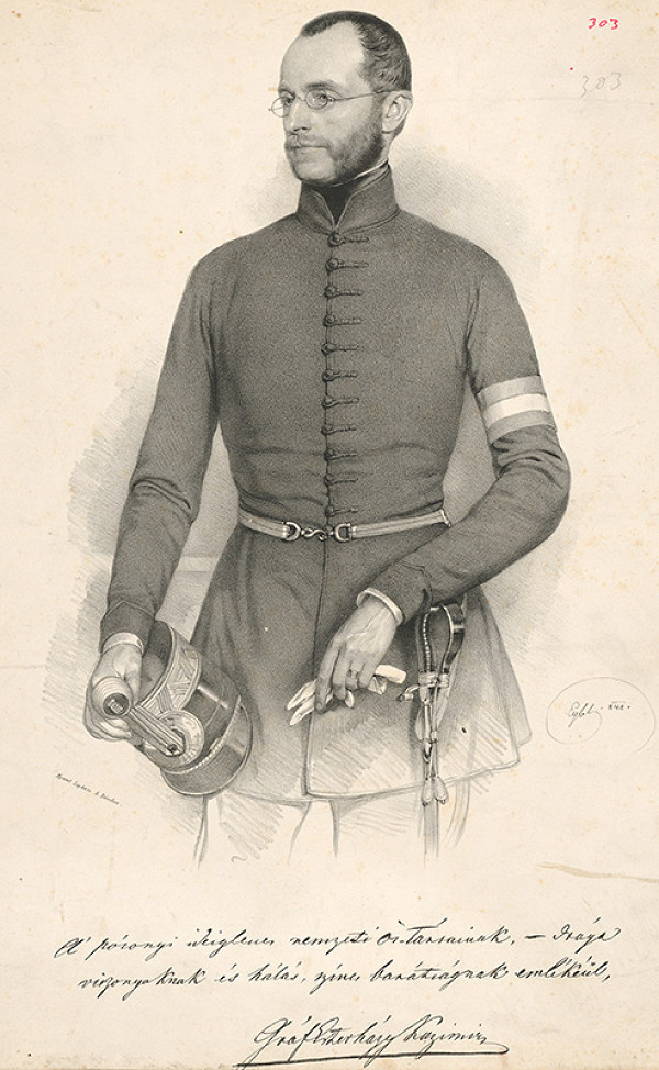 Franz Eybl – Portrét grófa K.Esterházyho 