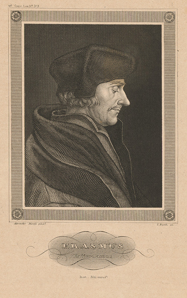 Carl Barth, Albrecht Dürer – Erasmus Rotterdamský 