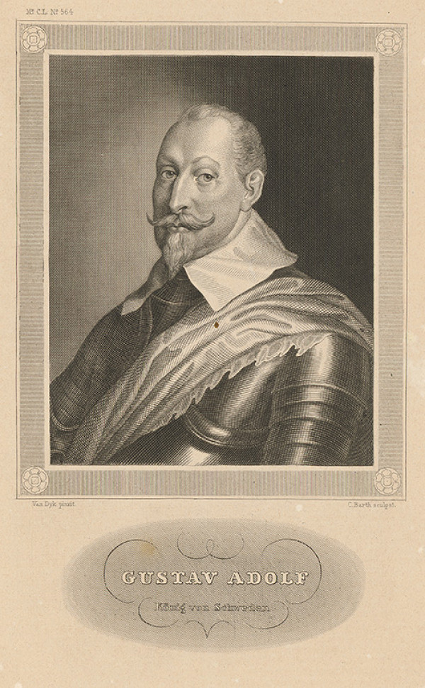 Carl Barth, Anthony van Dyck – Švédsky kráľ Gustáv Adolf 