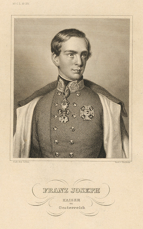 Johann Georg Nordheim – Portrét Františka Jozefa I. 
