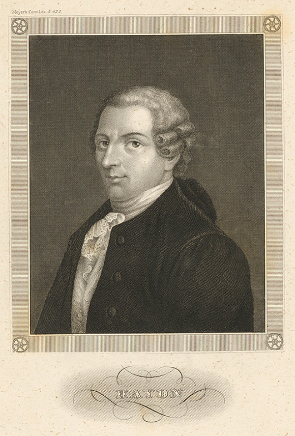 Stredoeurópsky maliar z 19. storočia – Portrét Haydna 