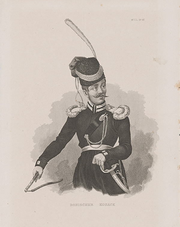 Stredoeurópsky maliar z 19. storočia – Donský kozák 