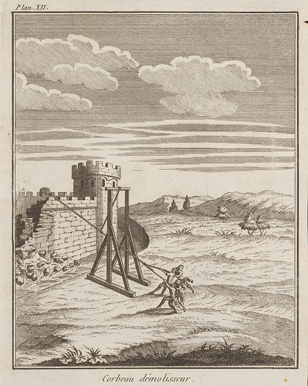 Stredoeurópsky maliar z 18. storočia – Búranie hradieb 