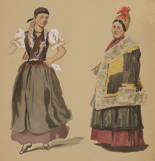 Károly Sterio – Štúdie krojov 