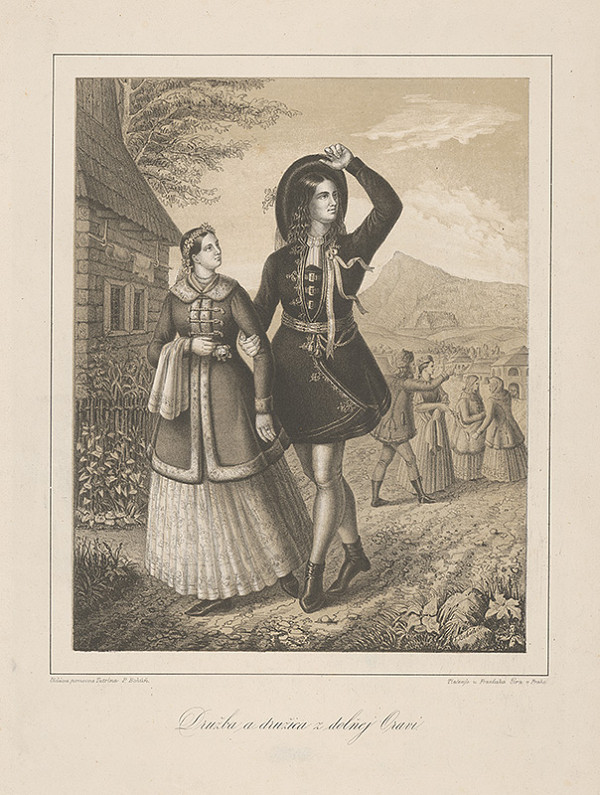 Peter Michal Bohúň – Družba a družica z Dolnej Oravy 