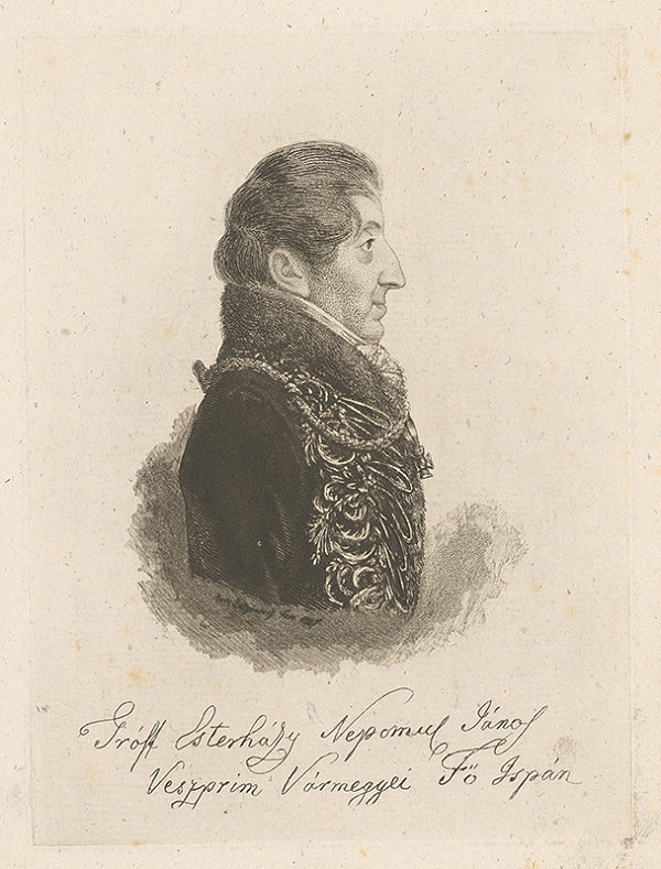 Ferdinand Karl Theodor Lütgendorff – Gróf Ján Nepomuk Esterházy 