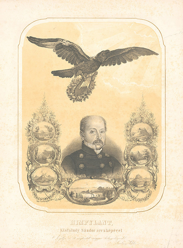 Miklós Szerelmey – Portrét Alexandra Kisfaludyho 