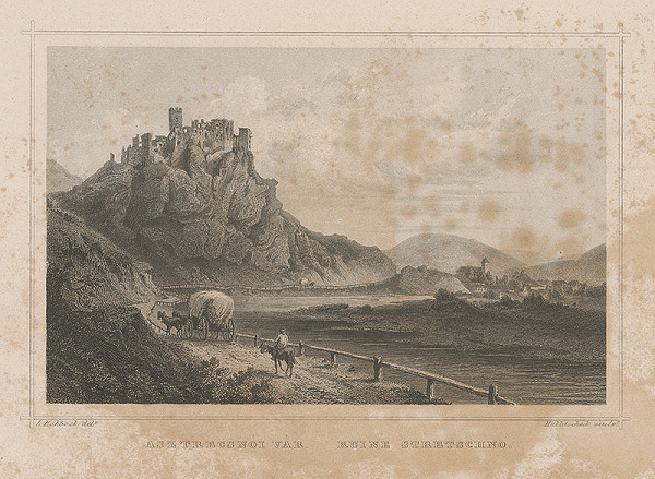 Franz Hablitschek, Ludwig Rohbock – Hrad Strečno 