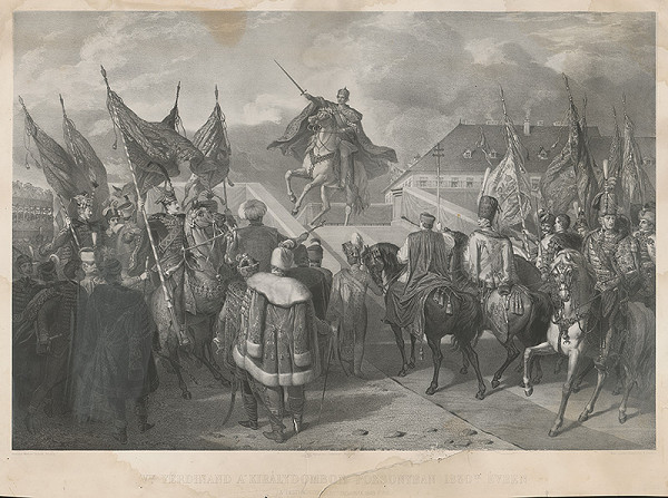 Auguste Charpentier, Henrik Weber – Ferdinand V. na korunovačnom vŕšku v Bratislave 