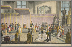 František Wolf, Johann Nepomuk Höchle – Korunovácia Karolíny Augusty 